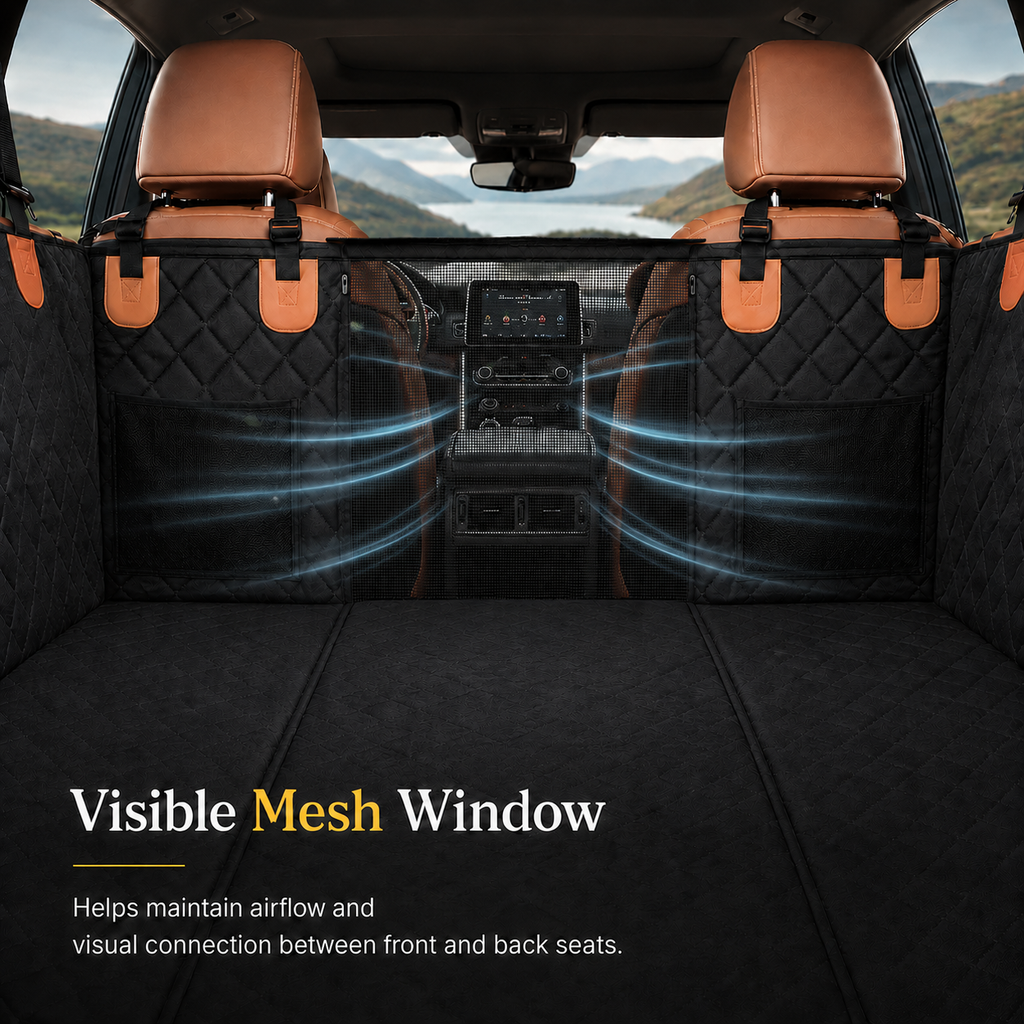 RoadTuck SeatSpan - Hard-Bottom Dog Backseat Extender